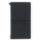 TRAVELER'S notebook Leather Cover Starter Kit - Regular Size - Black