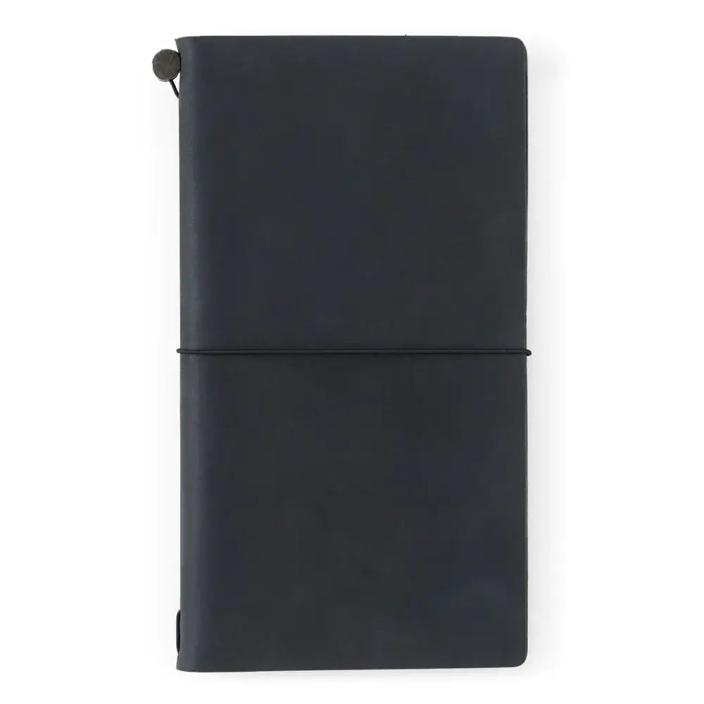 TRAVELER'S notebook Leather Cover Starter Kit - Regular Size - Black