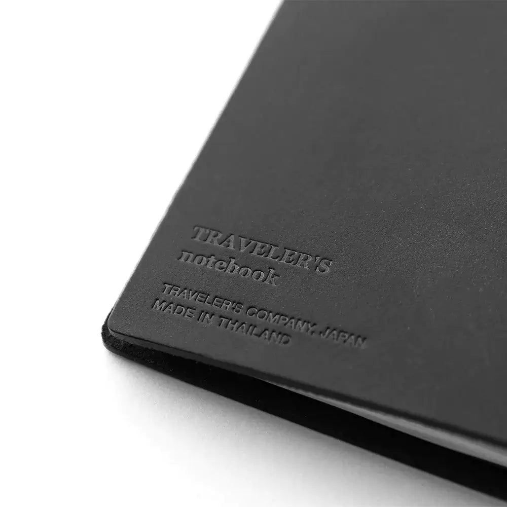 TRAVELER'S notebook Leather Cover Starter Kit - Regular Size - Black