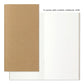 TRAVELER'S notebook Leather Cover Starter Kit - Regular Size - Black