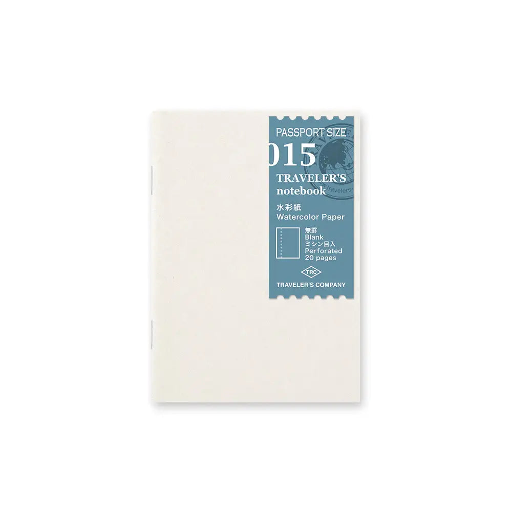 TRAVELER'S notebook Refill - Passport Size - 015 Watercolour Paper