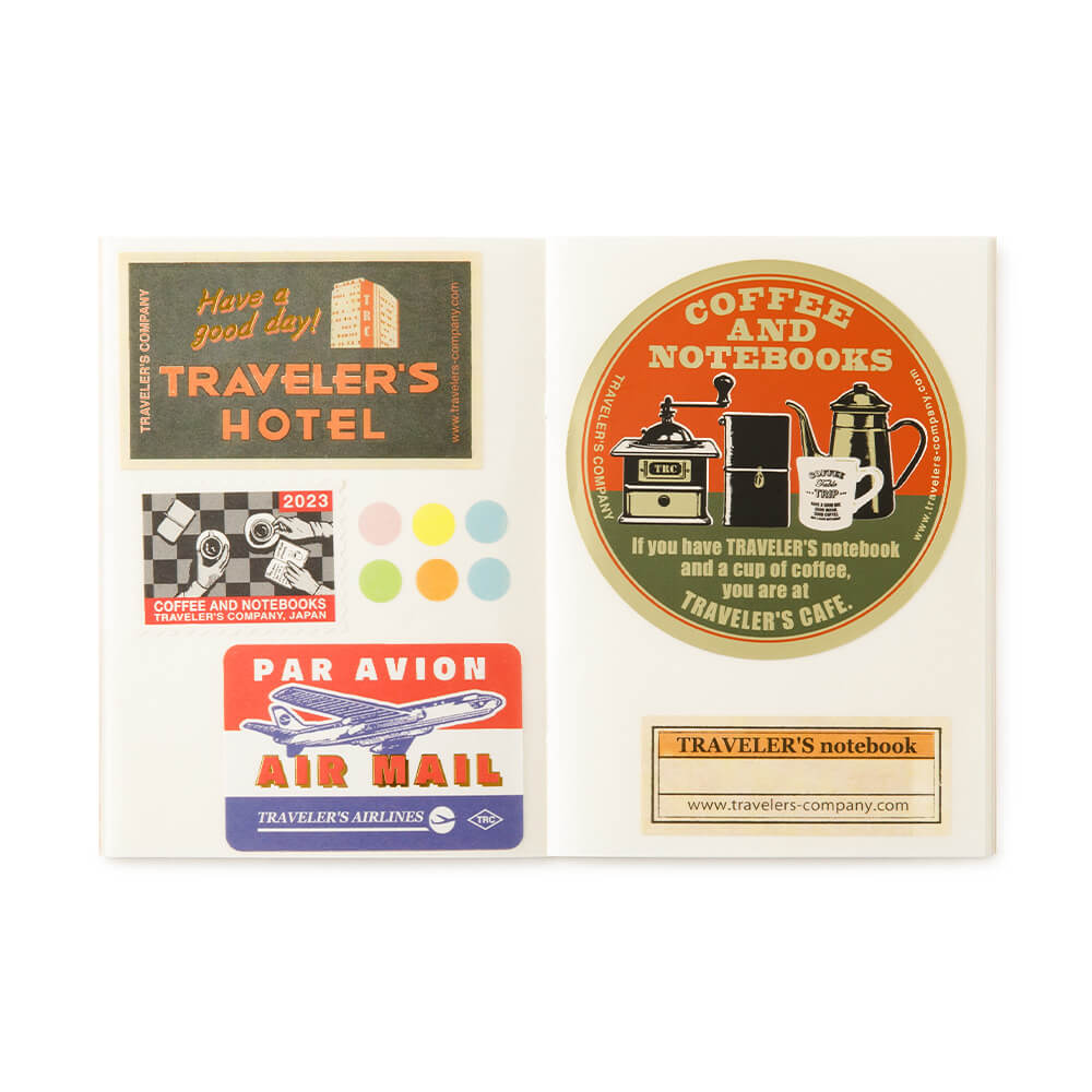 TRAVELER'S notebook Refill - Passport Size - 017 Sticker Release Paper
