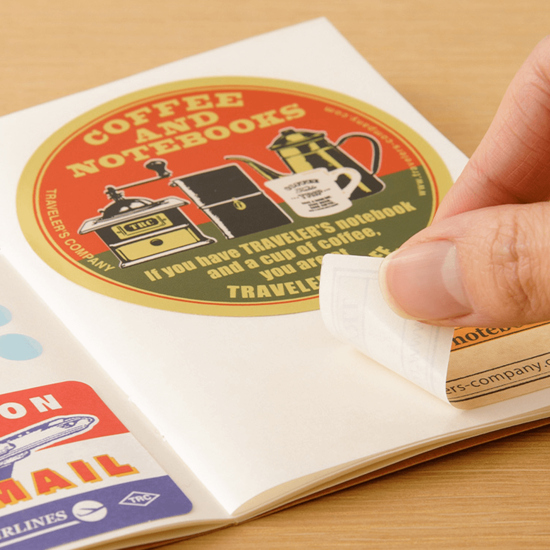 TRAVELER'S notebook Refill - Passport Size - 017 Sticker Release Paper