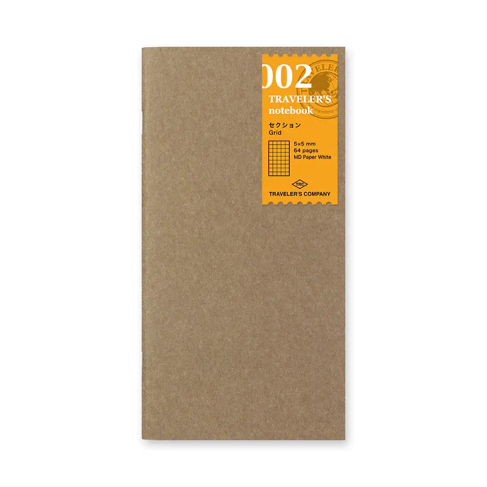 TRAVELER'S notebook Refill - Regular Size - 002 Graph Grid