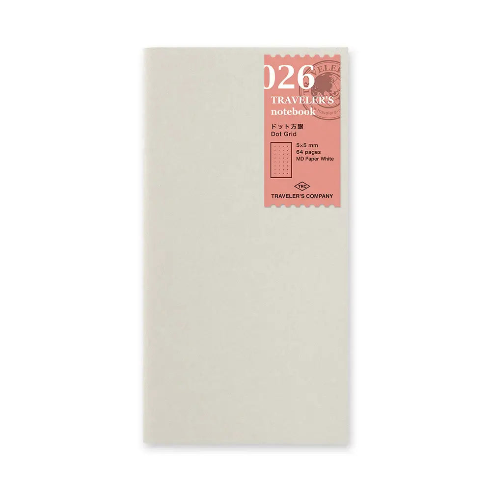 TRAVELER'S notebook Refill - Regular Size - 026 Dot Grid